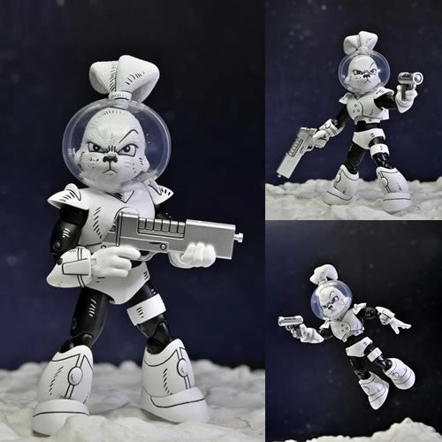 Usagi Yojimbo 7” Scale Figures - Space Adventure Usagi Yojimbo (Black & White)