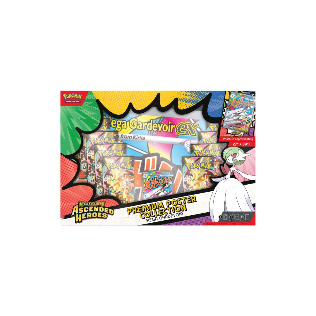 POKEMON ME2.5 ASCENDED HEROES PREMIUM POSTER COLLECTION