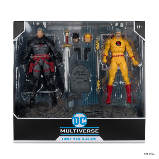 DC COLLECTOR 2PK - THOMAS WAYNE BATMAN VS PROFESSOR ZOOM