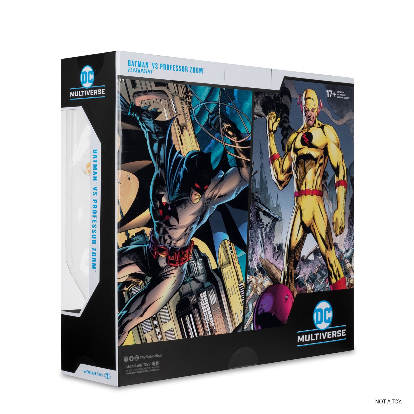 DC COLLECTOR 2PK - THOMAS WAYNE BATMAN VS PROFESSOR ZOOM