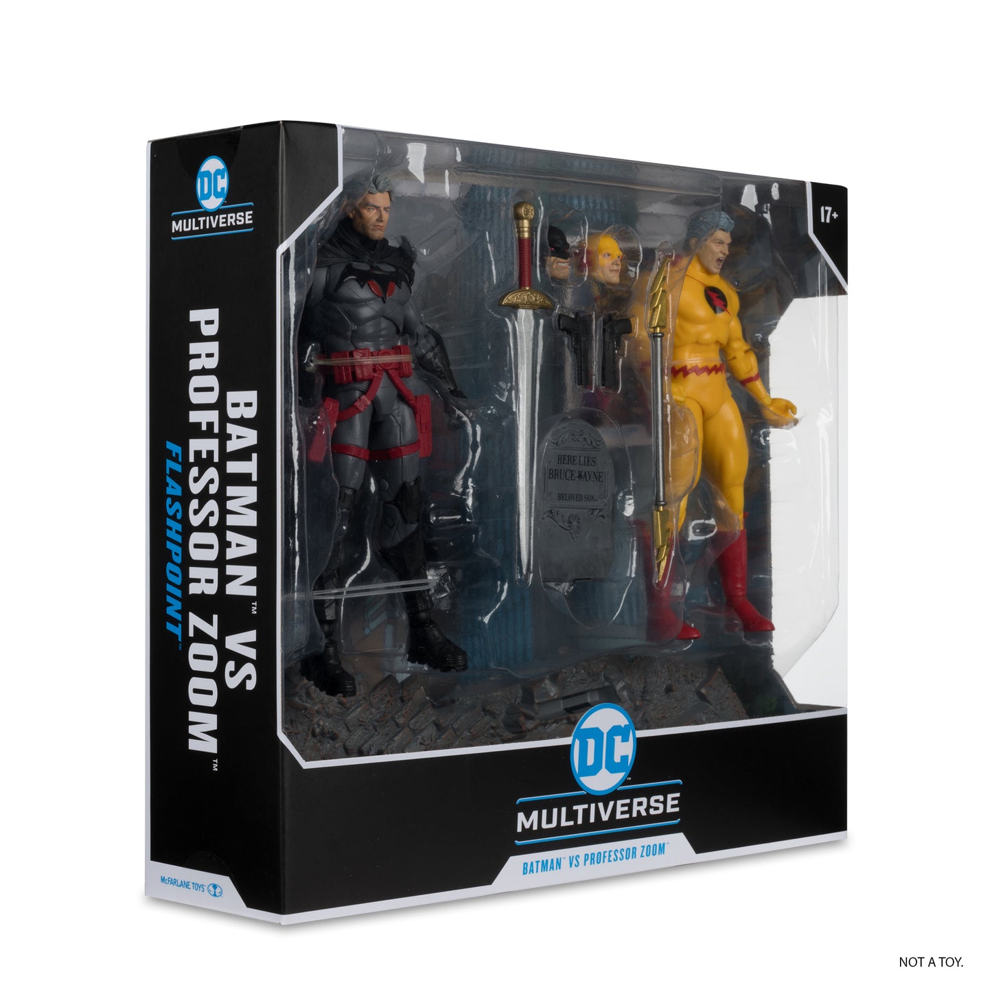 DC COLLECTOR 2PK - THOMAS WAYNE BATMAN VS PROFESSOR ZOOM