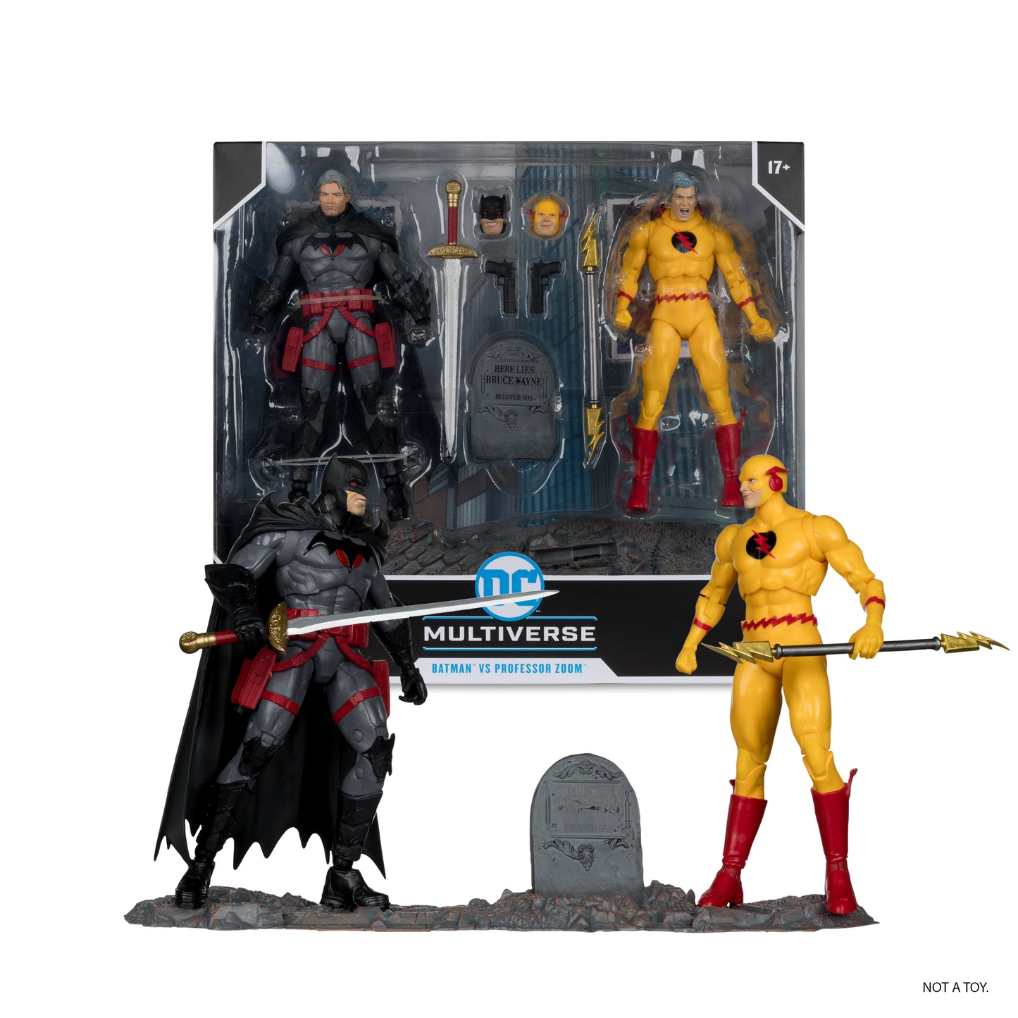 DC COLLECTOR 2PK - THOMAS WAYNE BATMAN VS PROFESSOR ZOOM