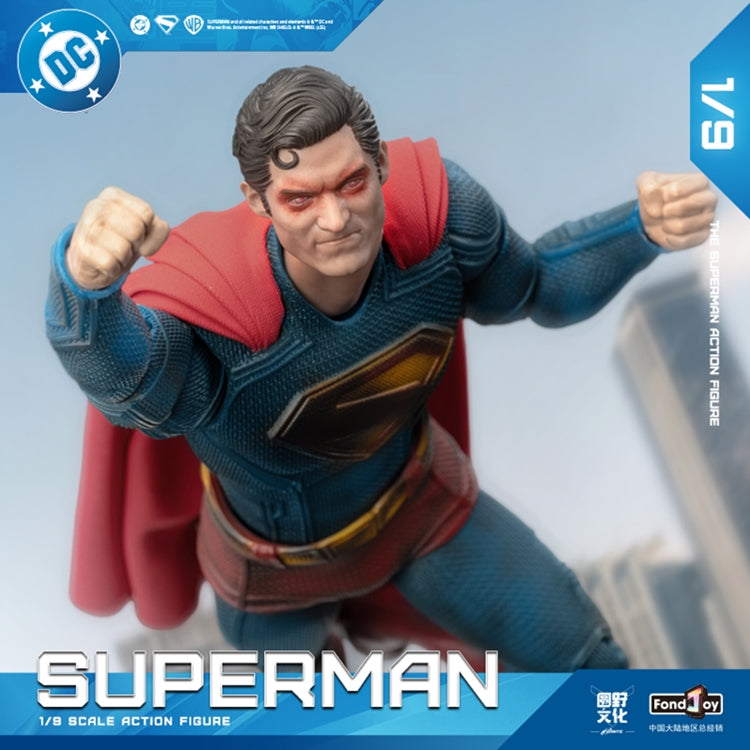 FondJoy DC Aciton Figure Superman Battle Damage Edition