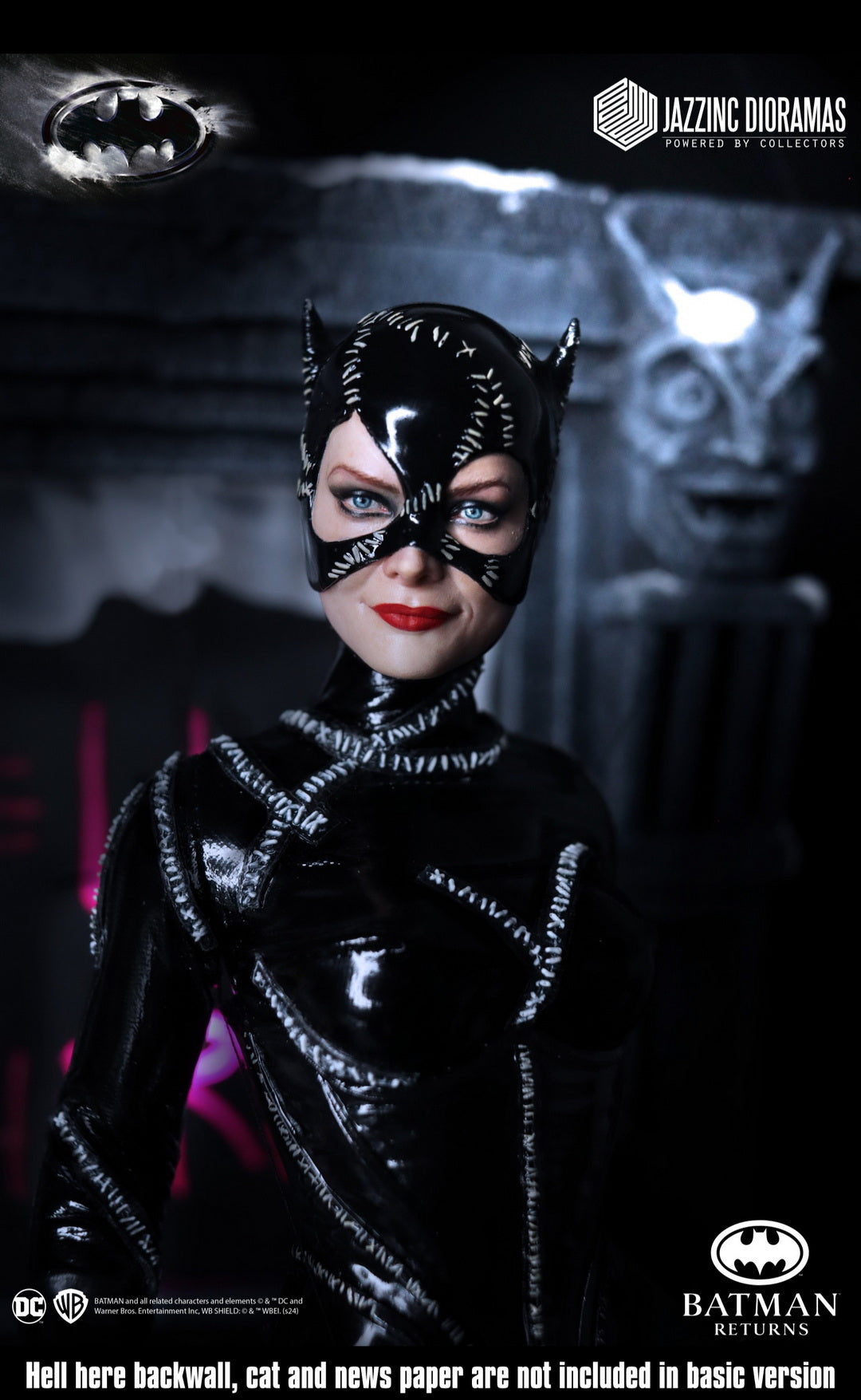 Jazzinc Dioramas 1/6 Batman Returns: Catwoman (1992) Deluxe Clean Version