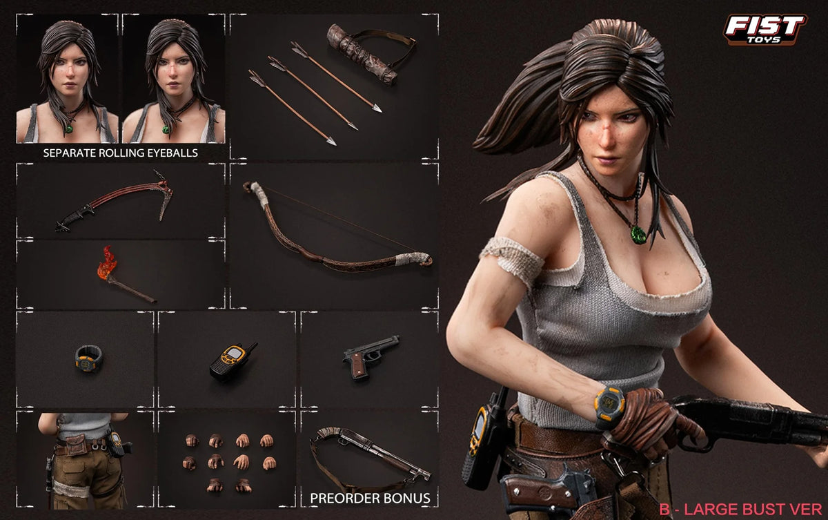 Fist Toys FIST-003 1/12 Jungle Huntress Large (Pre-Order Bonus)