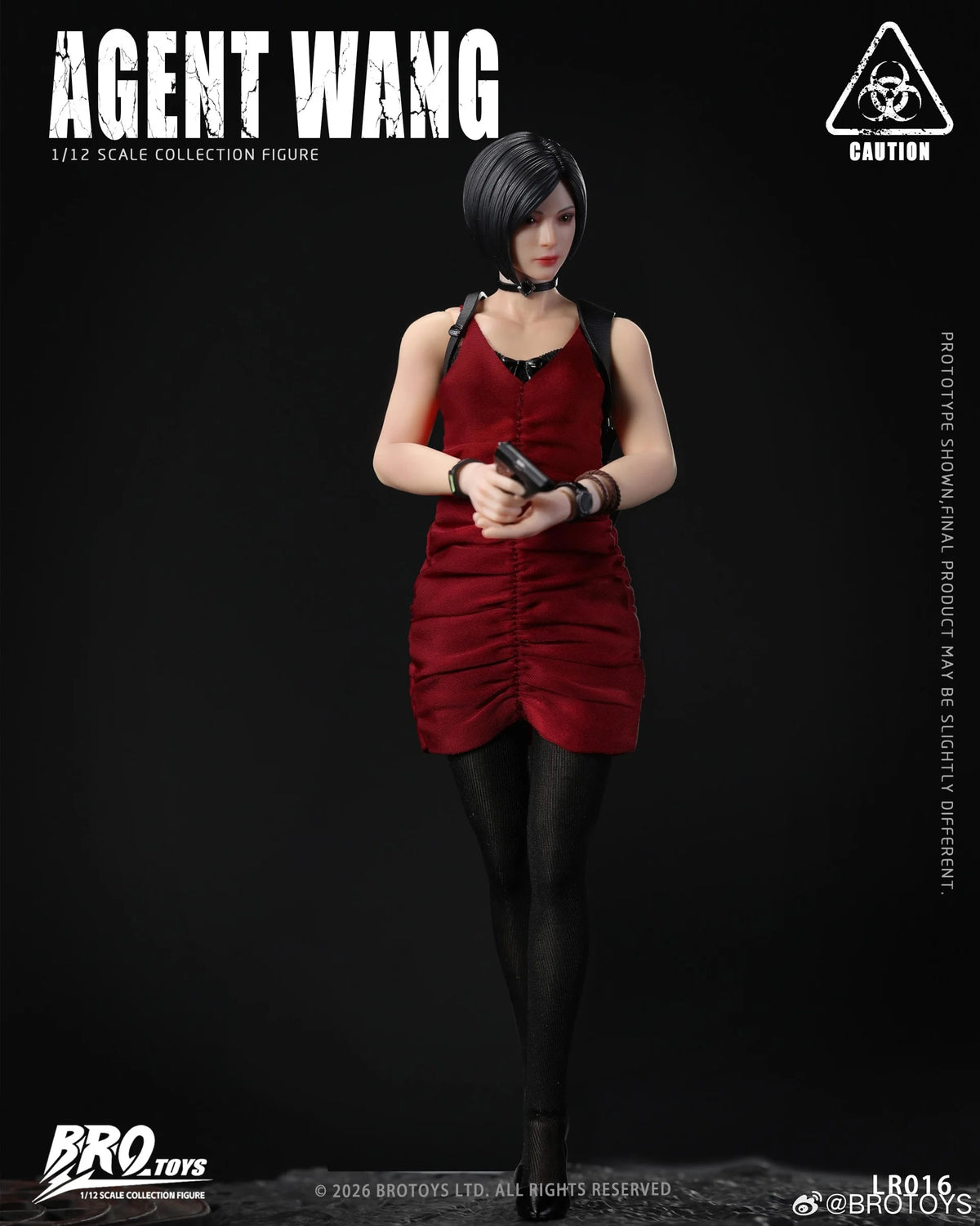 BROTOYS LR016 1/12 Agent Wang