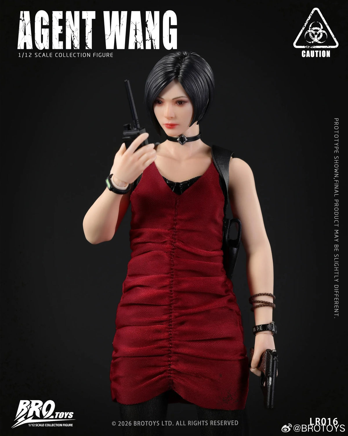 BROTOYS LR016 1/12 Agent Wang