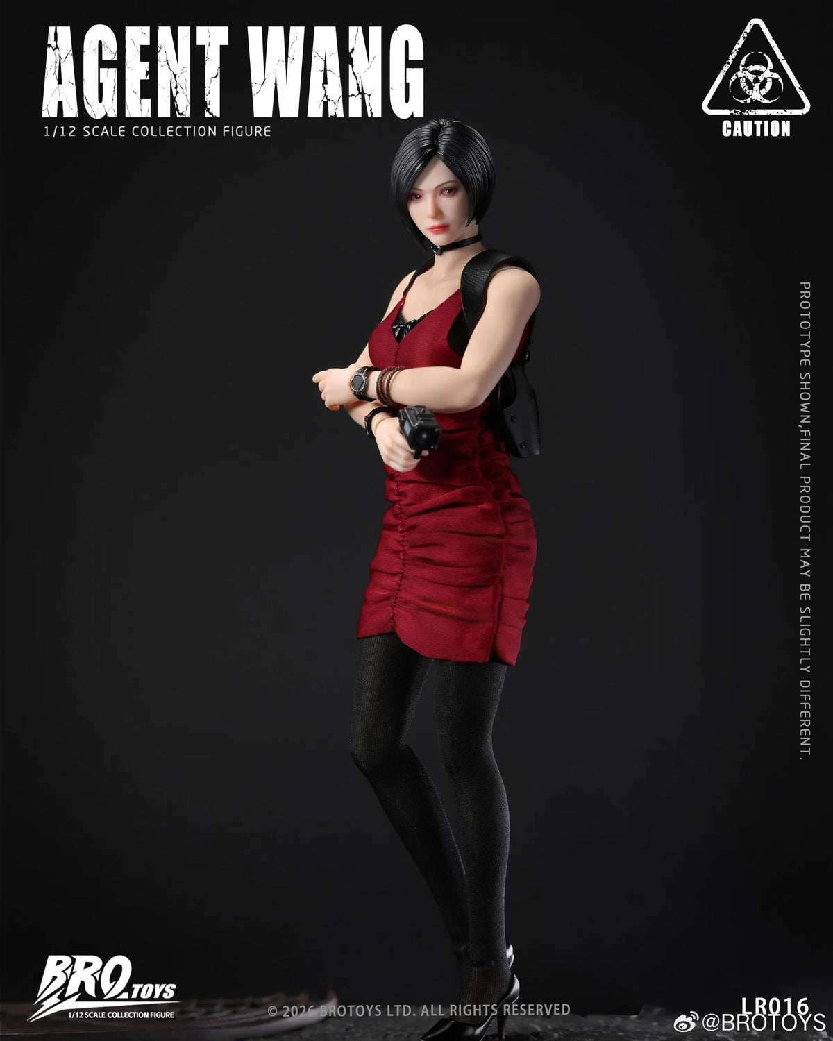 BROTOYS LR016 1/12 Agent Wang