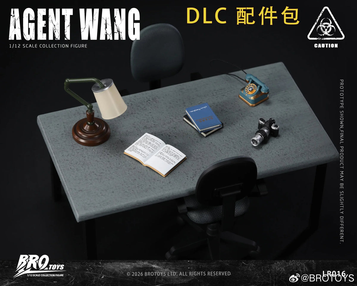 BROTOYS LR016 1/12 Agent Wang Accessory Kit