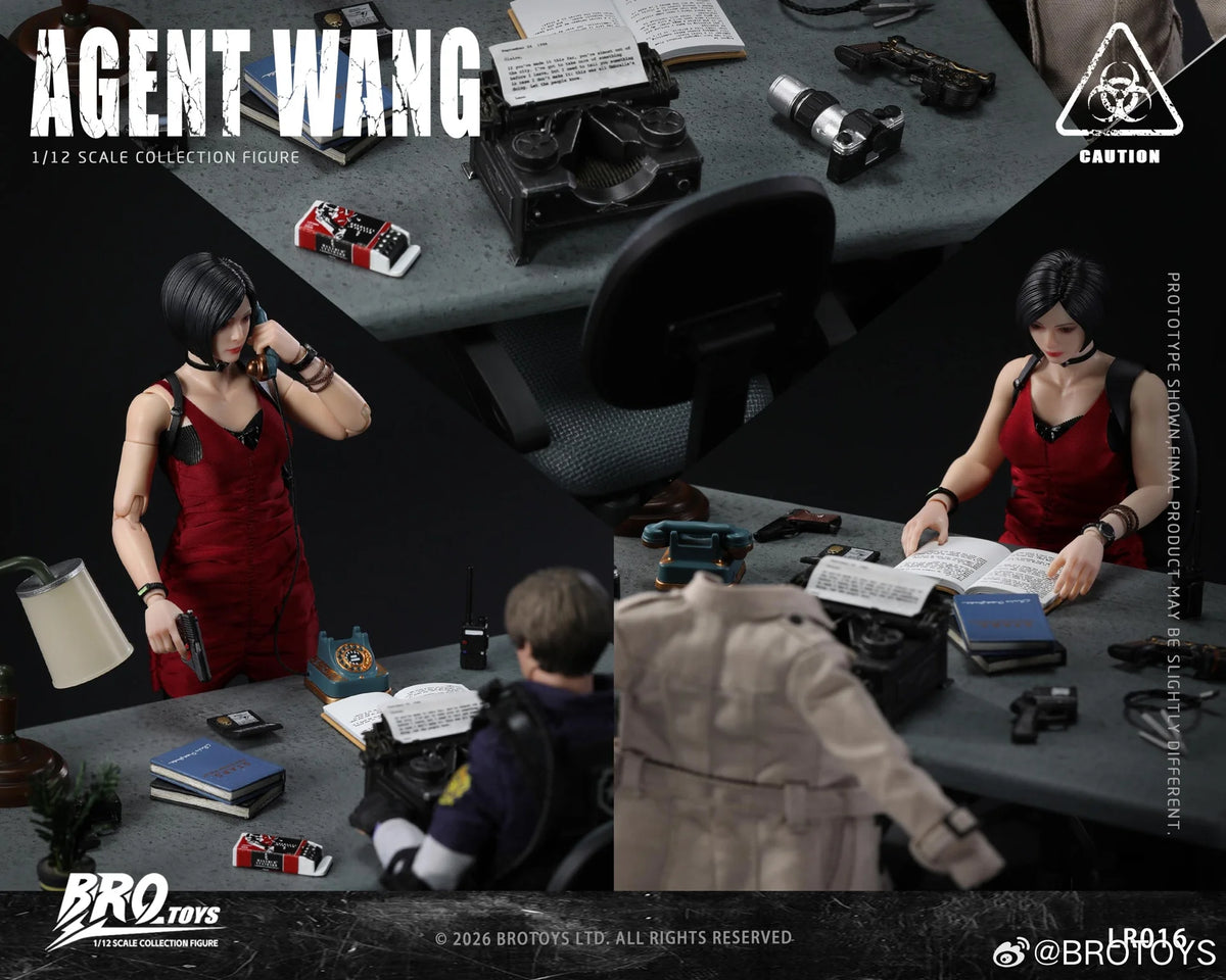 BROTOYS LR016 1/12 Agent Wang Accessory Kit