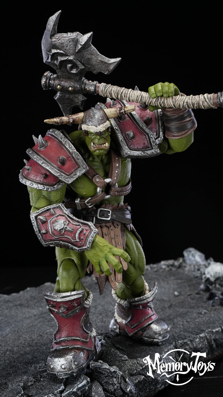 Adventurer World's Third Bomb Orc Mercenary Captain Kagas