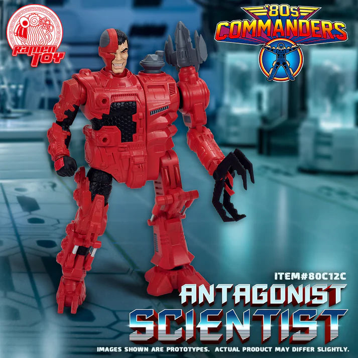 80s Commanders ANATAGONIST SCIENTIST - CLEAN