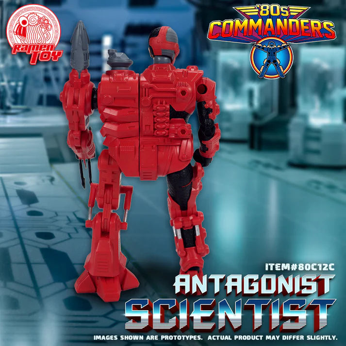 80s Commanders ANATAGONIST SCIENTIST - CLEAN