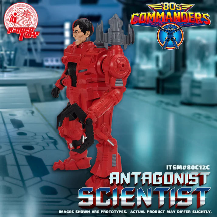 80s Commanders ANATAGONIST SCIENTIST - CLEAN