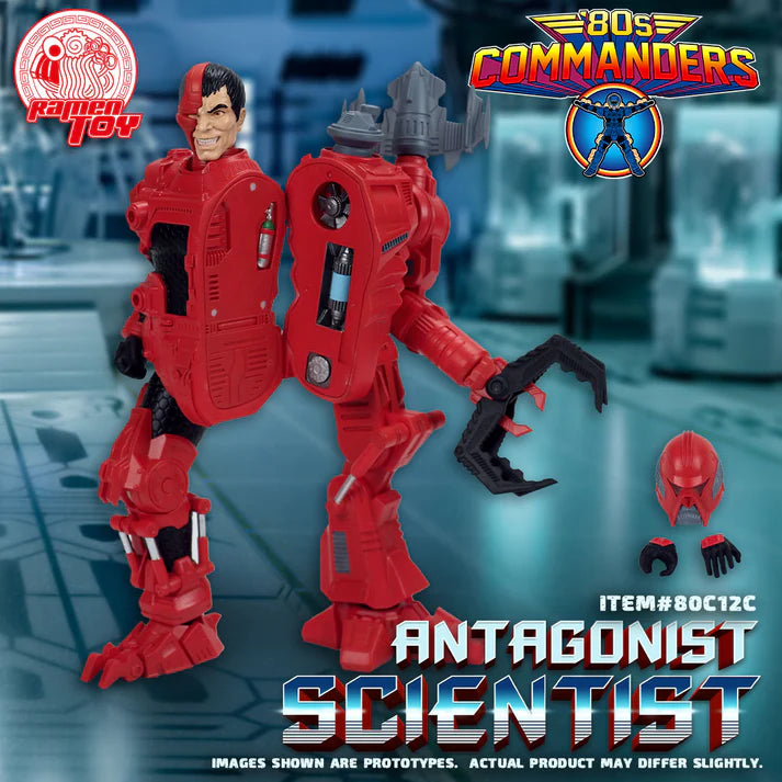 80s Commanders ANATAGONIST SCIENTIST - CLEAN