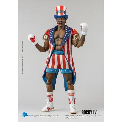 Rocky IV Apollo Creed Exquisite Super Series 1:12 Scale Action Figure