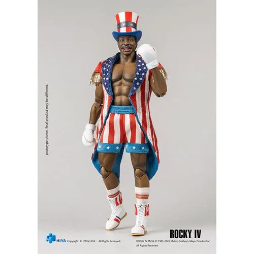 Rocky IV Apollo Creed Exquisite Super Series 1:12 Scale Action Figure