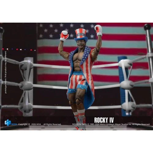 Rocky IV Apollo Creed Exquisite Super Series 1:12 Scale Action Figure