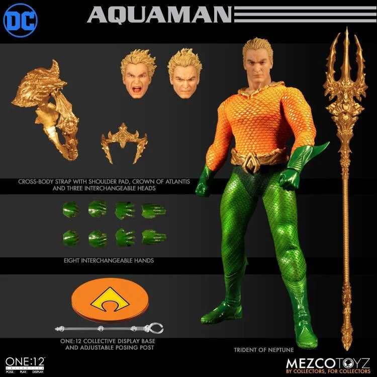 DC Comics One:12 Collective Aquaman **Open Box**