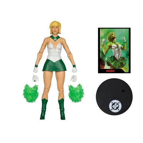 DC Direct Page Punchers Wave 15 Arisia Green Lantern Corps #47 7-Inch Scale Action Figure with Comic