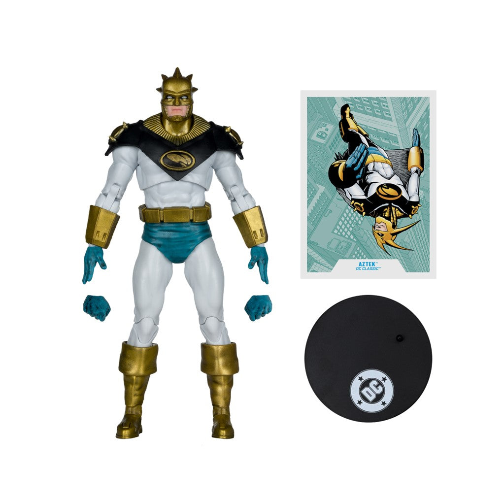 DC Multiverse Aztek (DC Classic) 7-Inch Action Figure McFarlane Toys Red Platinum Edition **Game Stop Exclusive**
