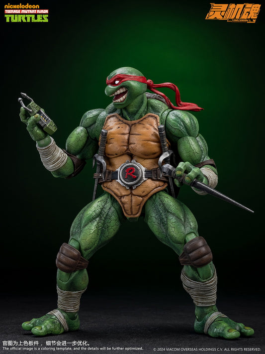 LINGJIHUN Ninja Turtles Series Raphael Action Figure