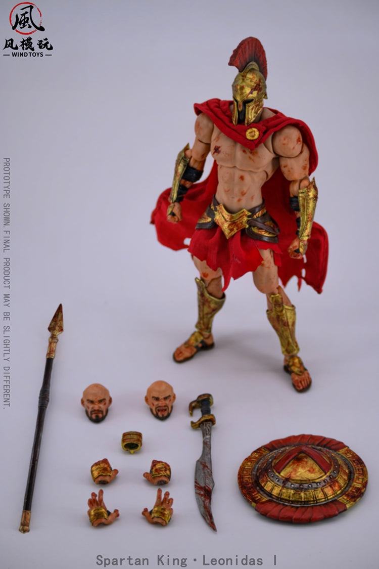 Wind Toys Eternal Warlords Series Spartan King·Leonidas Blood Stained Edtion