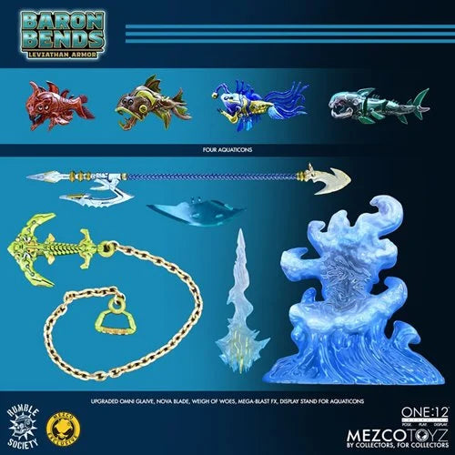 Baron Bends: Leviathan Armor Rumble Society One:12 Collective Action Figure