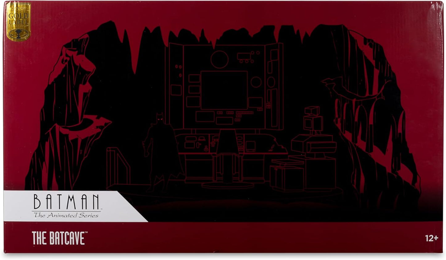 DC Direct - 6in Batman Action Figure with The Batcave Playset (The Animated Series) - McFarlane