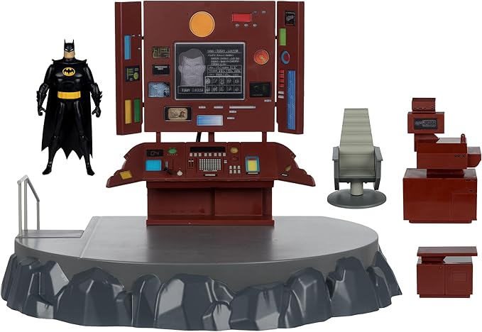 DC Direct - 6in Batman Action Figure with The Batcave Playset (The Animated Series) - McFarlane