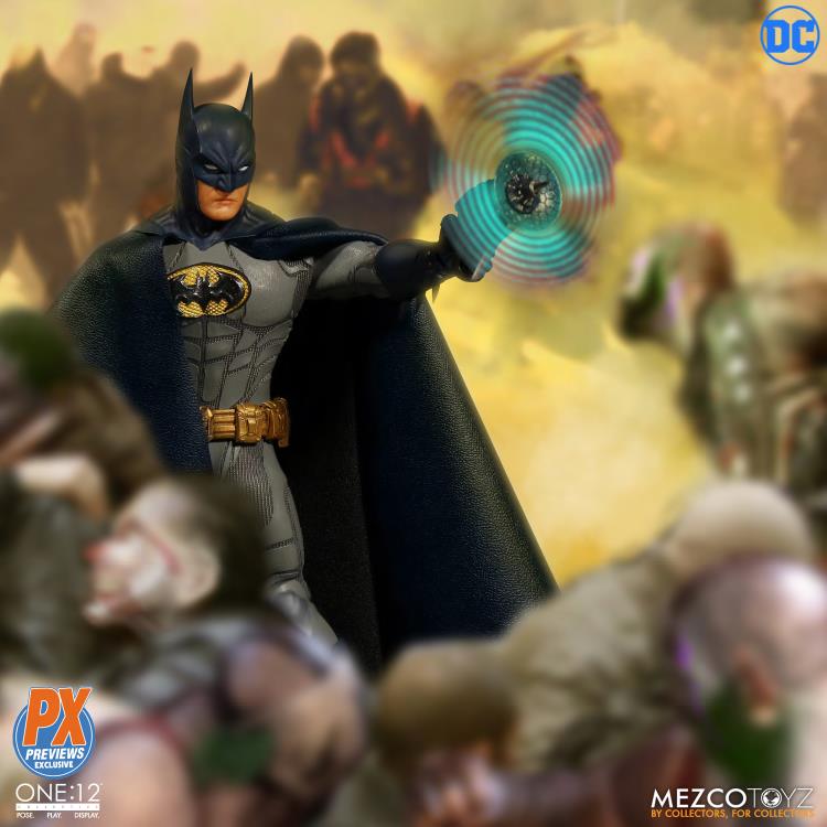 DC Mezco Toyz Sovereign Knight Batman **Open Box**