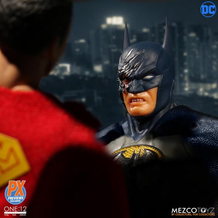 DC Mezco Toyz Sovereign Knight Batman **Open Box**