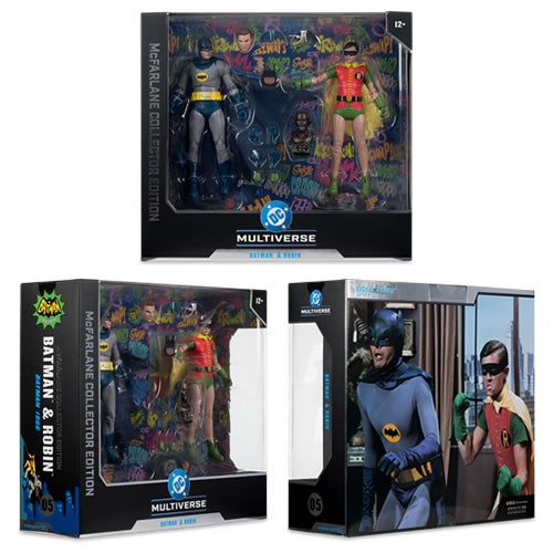 DC Multiverse Figures - McFarlane CE - 7" Scale #05 Batman And Robin (1966 Classic TV Series) 2-Pack