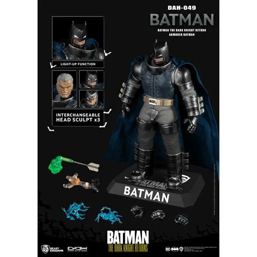 Batman The Dark Knight Returns Armored Batman DAH-049 Dynamic 8-Ction Heroes Action Figure