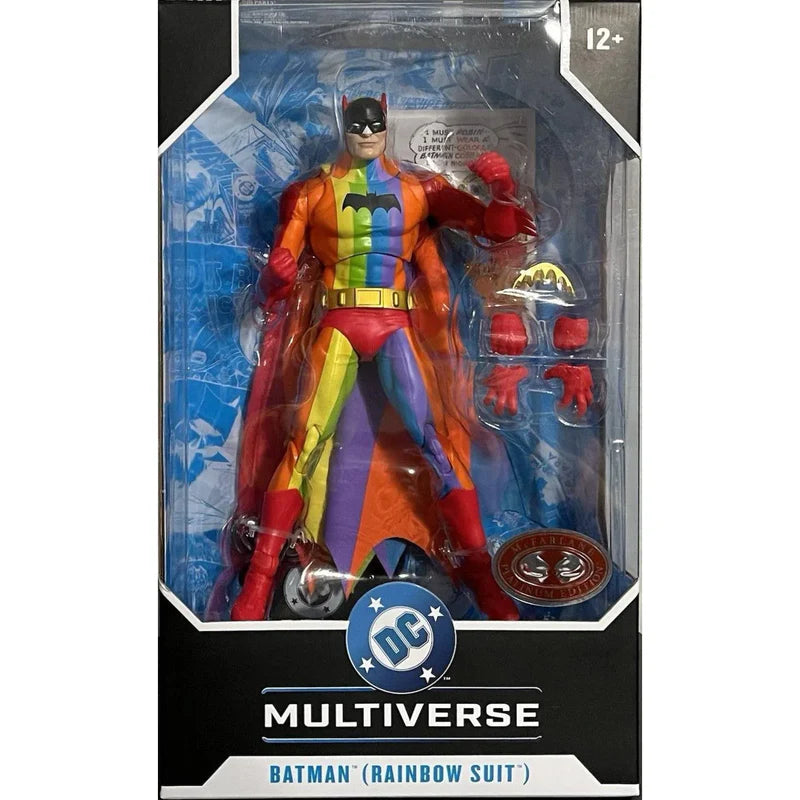 DC Multiverse Batman (Rainbow Suit - Red Platinum - Detective Comics #241)