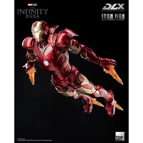 Marvel Studios: The Infinity Saga Iron Man Mark 3 (Battle Damaged) DLX Action Figure