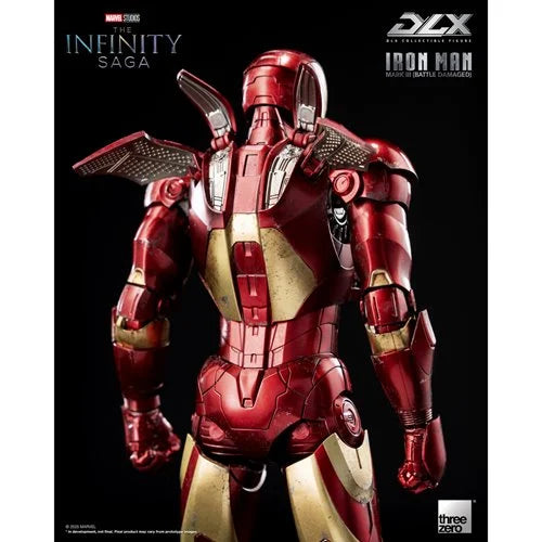 Marvel Studios: The Infinity Saga Iron Man Mark 3 (Battle Damaged) DLX Action Figure
