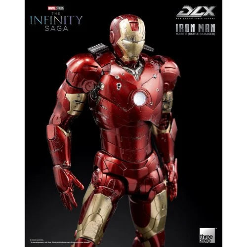 Marvel Studios: The Infinity Saga Iron Man Mark 3 (Battle Damaged) DLX Action Figure