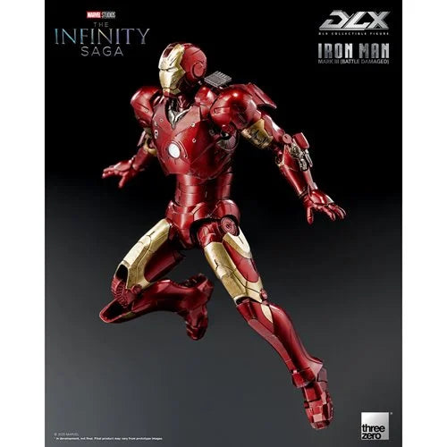 Marvel Studios: The Infinity Saga Iron Man Mark 3 (Battle Damaged) DLX Action Figure