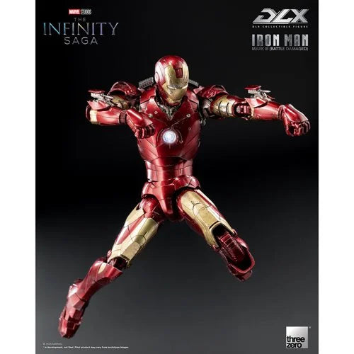 Marvel Studios: The Infinity Saga Iron Man Mark 3 (Battle Damaged) DLX Action Figure