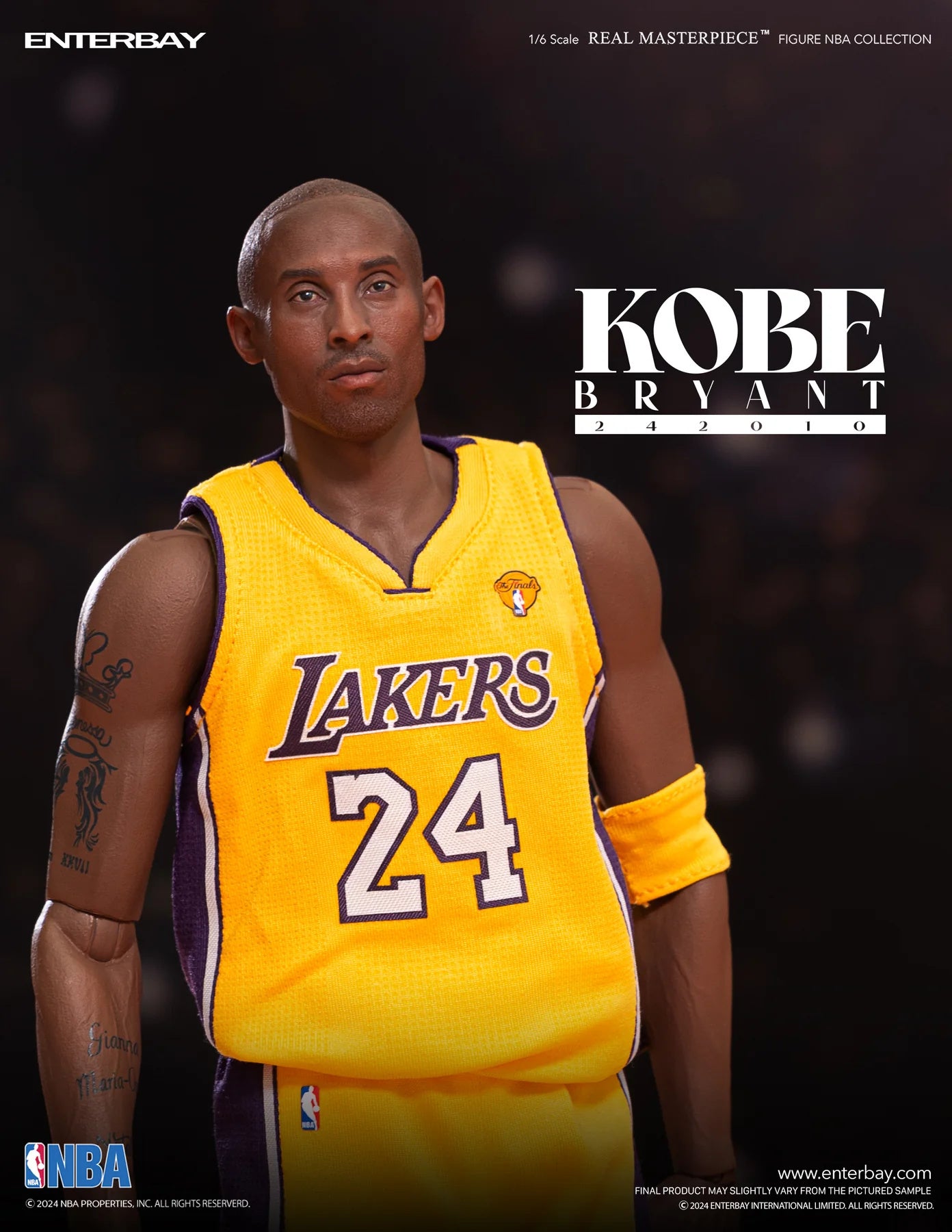 ENTERBAY 1/6 KOBE BRYANT LIMITED EDITION ACTION FIGURE