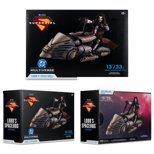 DC Multiverse Vehicles - Theatrical - W04 - Supergirl (2026 Movie) - 7" Scale Lobo's Spacehog
