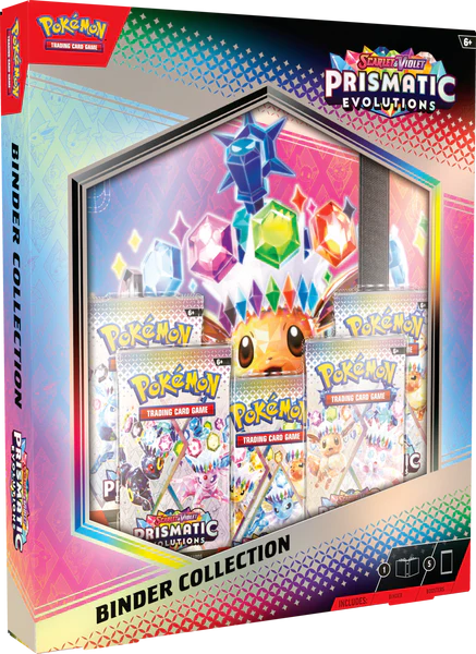 Pokemon SV8.5 Prismatic Evolutions Binder Collection