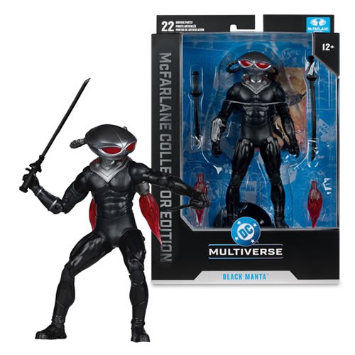 DC Multiverse Figures - McFarlane CE - W16 - 7" Scale #68 Black Manta (DC Classic)