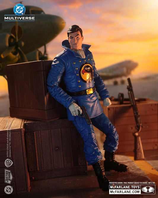 DC MCFARLANE COLLECTOR EDITION 7IN WV13 – #49 BLACK HAWK (DC CLASSIC)