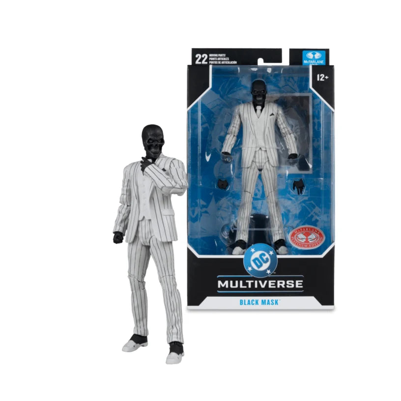 DC Multiverse DC Classics 7 Inch Action Figure Exclusive - Black Mask Red Platinum