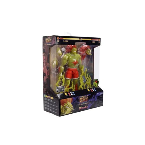 Ultra Street Fighter II Blanka Glow-in-the-Dark 6-Inch Scale Action Figure - Exclusive