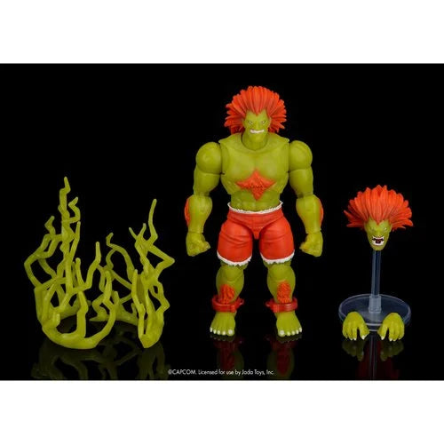 Ultra Street Fighter II Blanka Glow-in-the-Dark 6-Inch Scale Action Figure - Exclusive