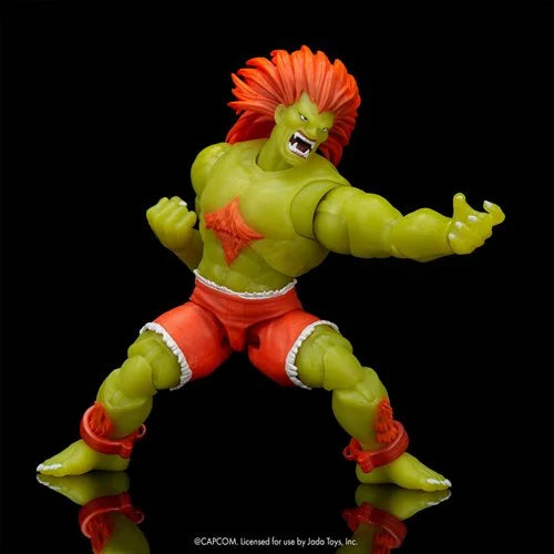 Ultra Street Fighter II Blanka Glow-in-the-Dark 6-Inch Scale Action Figure - Exclusive