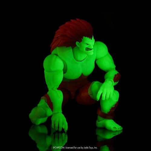 Ultra Street Fighter II Blanka Glow-in-the-Dark 6-Inch Scale Action Figure - Exclusive